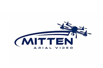 design strange suitable drone video logo