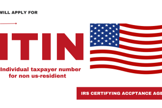 help to get an itin number for non us resident as irs caa