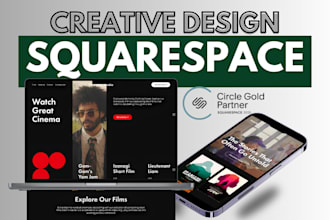build a killer squarespace website design or redesign