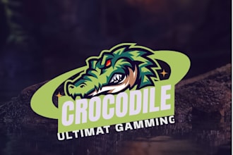 do mascot gaming logo design for twitch, esport, discord, instagram