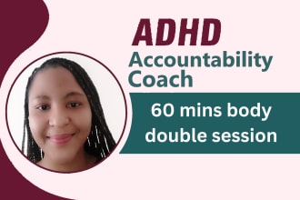 be your adhd body double accountability coach