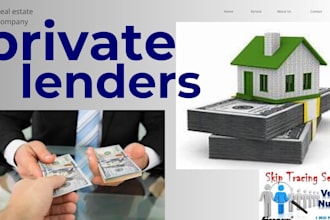 pull active private lenders and cash buyers leads by tloxp