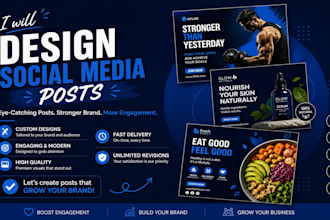 design for you social media posts