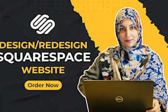 design, redesign, or fix your squarespace website