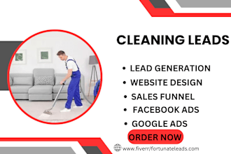 generate carpet cleaning leads window cleaning leads gutter cleaning leads