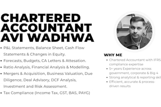 provide accounting, financial reporting and tax compliance