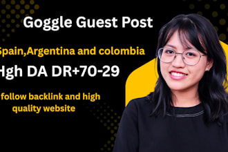 do guest post on spain ,argentina and colombia on do follow