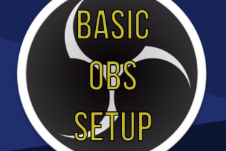 set up and optimise obs for live streaming