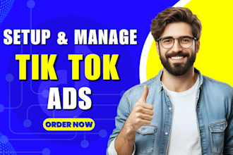 run tiktok ads campaign and tiktok marketing as your tiktok ads manager
