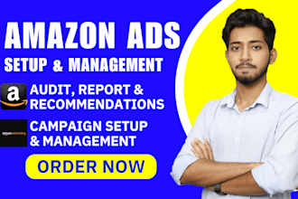setup, manage, and optimize your amazon PPC campaigns sponsored ads