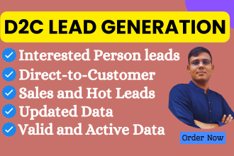 do targeted d2c lead generation for any business