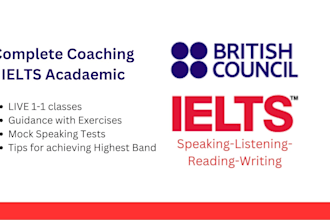 be your ielts tutor for speaking writing reading and listening