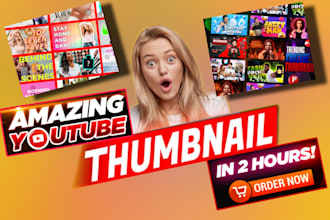 youtube thumbnail custom design