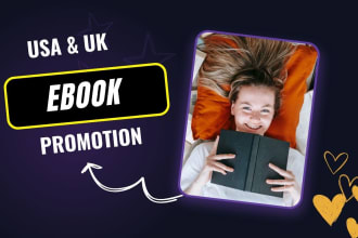 promote kindle ebook to USA users at website