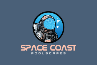 custom astronaut space mascot logo design service