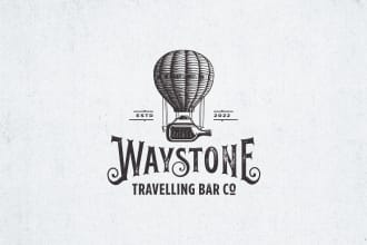 custom vintage travel poster design service