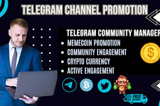 advertise on telegram, promote meme coins, and draw in investors for meme coin