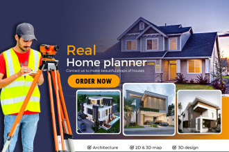design autocad 2d floor plan and architectural floor plan