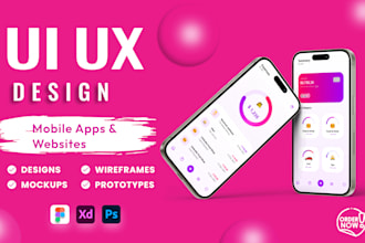 do amazing app design, dashboard design, and web app in figma