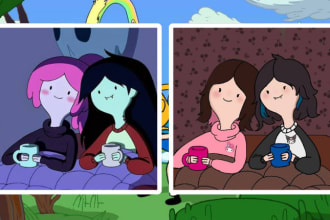 draw you as adventure time character