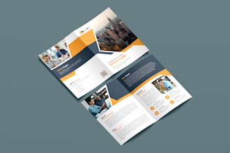design company profile annual report brochure magazine