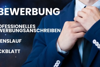 perfekte bewerbung mit anschreiben cover und lebenslauf