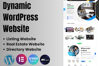 build dynamic wordpress website with crocoblock jetengine