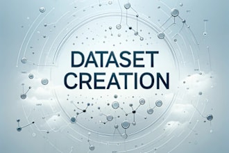 create a dataset for training large language models from your data