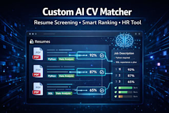 do an ai powered resume CV screening and HR tools