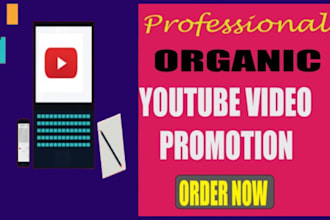 do organic youtube video promotion and marketing by social media
