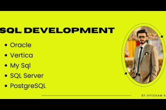 sql queries for oracle, vertica, sql server, er diagrams, normalization