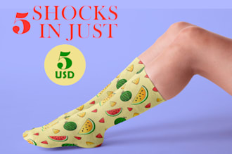 design unique sock for you