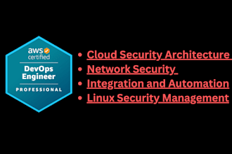 do devops , aws security and cloud architecture design tasks