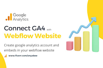 create google analytics for webflow website