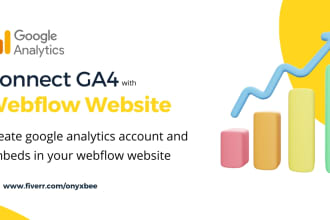create google analytics for webflow website