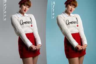 do color correction and retouching of your photos