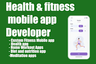 create health fitness gym and workout app integrated with ai