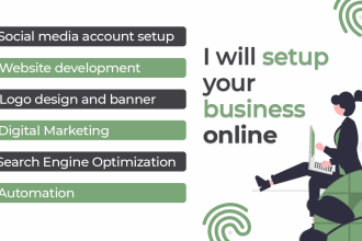 setup your digital footprint from website to social media marketing