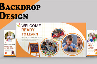 event trade show display, backdrop, booth, exhibition, retractable banner stand