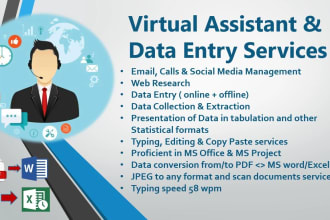 be your personal administrative virtual assistant