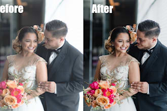 cull, edit, batch process wedding and event photos, pure color