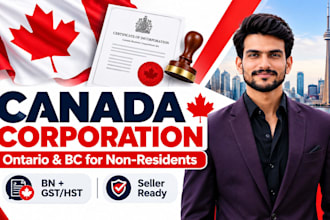 register your ontario or bc corporation in canada for non residents