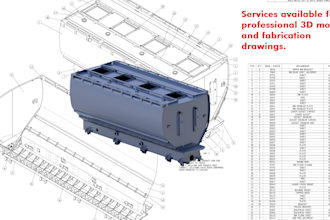 do autodesk inventor 3d models and fabrication drawings