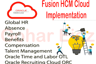 providing oracle fusion cloud implementation