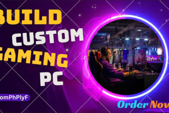 create your custom gaming PC parts list optimized for gaming such as warzone