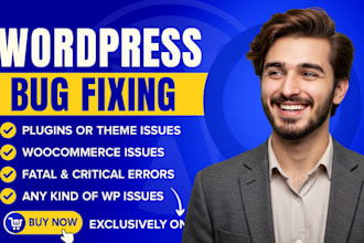 fix 403, 404, 500, 503 critical errors, fix wordpress issues, elementor issues