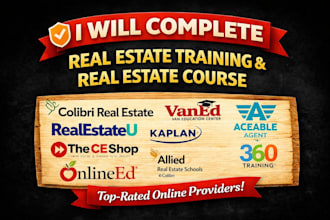 do aceable, ce shop, real estate license ,and real estate course