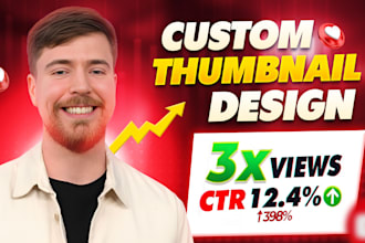 design clickbait crypto,nft, trading, finance youtube thumbnail