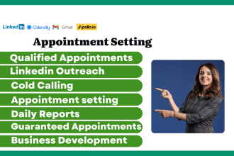 be your appointment setter or cold caller