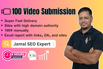 provide 100 video submissions to the best video sharing sites